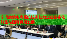 寧河跨境電商系統(tǒng)培訓(xùn)助力企業(yè)數(shù)字化轉(zhuǎn)型與國際貿(mào)易發(fā)展