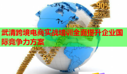 武清跨境電商實(shí)戰(zhàn)培訓(xùn)全面提升企業(yè)國(guó)際競(jìng)爭(zhēng)力方案