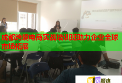 成都跨境電商實(shí)戰(zhàn)培訓(xùn)班助力企業(yè)全球市場拓展