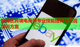 靜海區(qū)跨境電商師專業(yè)技能提升與實戰(zhàn)培訓方案