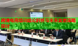 跨境電商培訓(xùn)結(jié)論解析與未來發(fā)展策略探討