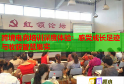 跨境電商培訓(xùn)深度體驗(yàn)：感受成長(zhǎng)足跡與收獲智慧果實(shí)