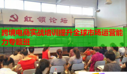 跨境電商實戰(zhàn)培訓提升全球市場運營能力專題班