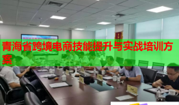 青海省跨境電商技能提升與實(shí)戰(zhàn)培訓(xùn)方案