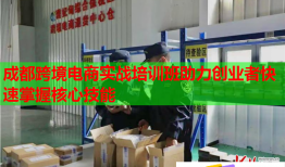 成都跨境電商實(shí)戰(zhàn)培訓(xùn)班助力創(chuàng)業(yè)者快速掌握核心技能