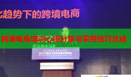 跨境電商培訓(xùn)心得分享與實用技巧總結(jié)