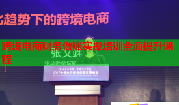 跨境電商財(cái)務(wù)做賬實(shí)操培訓(xùn)全面提升課程