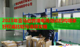2023年亞馬遜跨境電商培訓(xùn)機(jī)構(gòu)哪家好權(quán)威比較與選擇攻略
