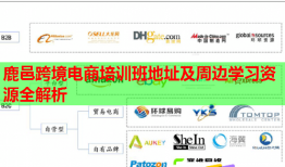 鹿邑跨境電商培訓(xùn)班地址及周邊學習資源全解析