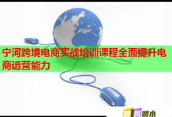 寧河跨境電商實戰(zhàn)培訓課程全面提升電商運營能力