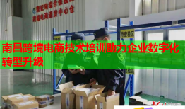 南昌跨境電商技術(shù)培訓(xùn)助力企業(yè)數(shù)字化轉(zhuǎn)型升級