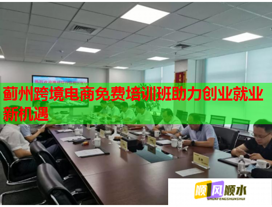 薊州跨境電商免費培訓(xùn)班助力創(chuàng)業(yè)就業(yè)新機遇